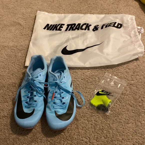 Nike rival sprinting spikes size 4.5 - Picture 1 of 2